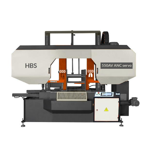 Двухколонный автоматический ленточнопильный станок HBS-550AV ANC servo