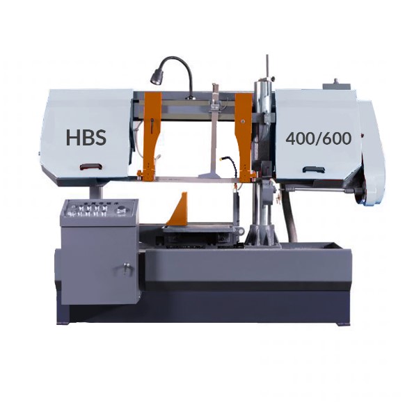 Двухколонный полуавтоматический ленточнопильный станок HBS-400/600
