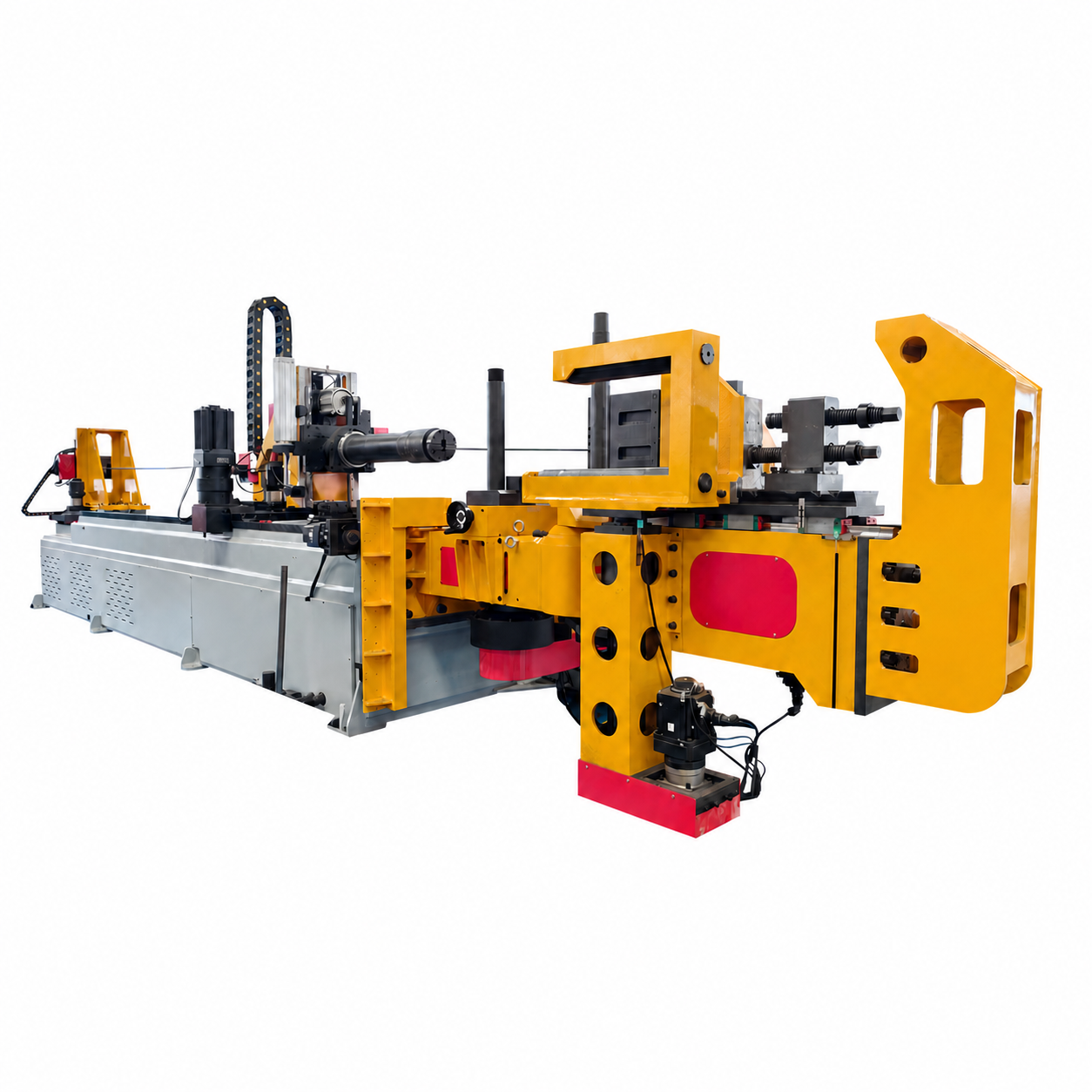 Полностью электрический многоосевой трубогиб DW100CNC-12A-MS