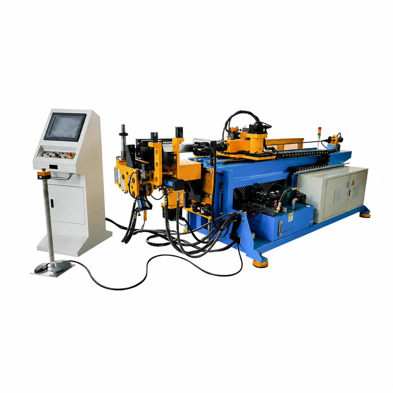 Многоосевой многоуровневый трубогиб с ЧПУ DW50CNC-6A-3S