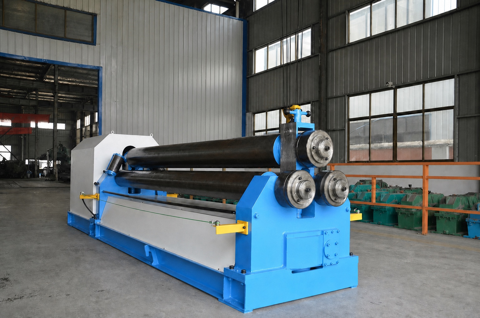 Трёхвалковые вальцы ROLL W11-12×2500