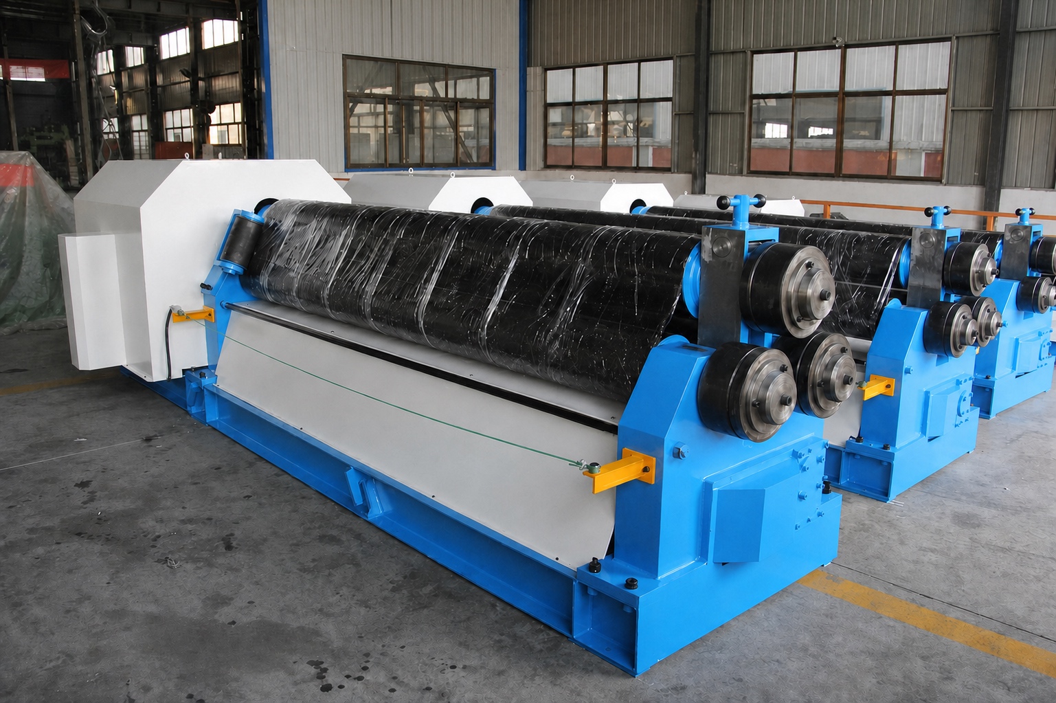 Трёхвалковые вальцы ROLL W11-12×2500