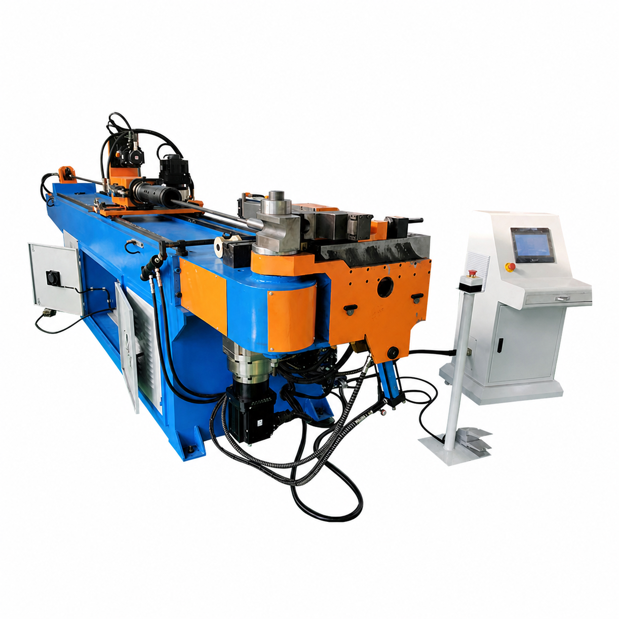 Трёхосевой сервотрубогиб DW63CNC-3A-1S