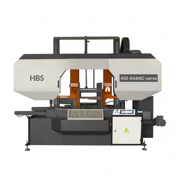 Двухколонный автоматический ленточнопильный станок HBS-450AV ANC servo