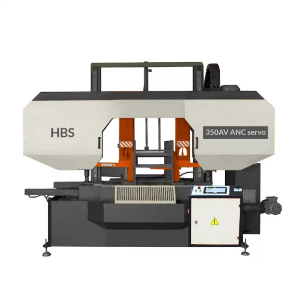 Автоматический двухколонный ленточнопильный станок HBS-350AV ANC servo