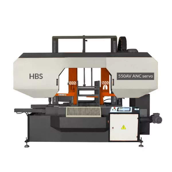 Двухколонный автоматический ленточнопильный станок HBS-550AV ANC servo