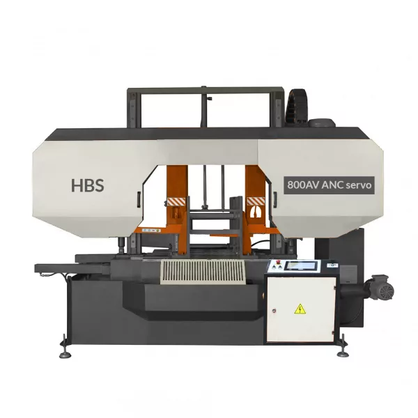 Двухколонный автоматический ленточнопильный станок HBS-800AV ANC servo