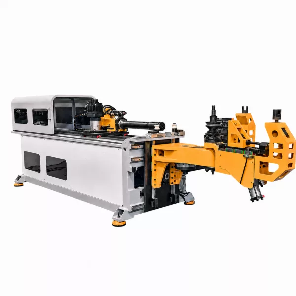Многоуровневый трубогиб с ЧПУ DW50CNC-5A-MS с проталкивающей гибкой