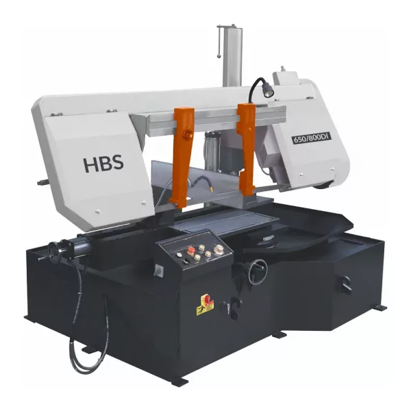 Ленточнопильный станок HBS-650/800DI с поворотной рамой до 45˚